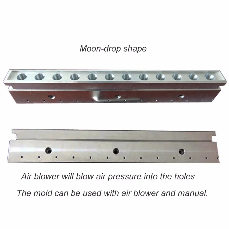 Moondrop Shape_12 полостей губная помада плесень пихта воздуходувка, 12 полости губная помада плесень, губная помада mold_11.8mm/12,1mm/12,7mm