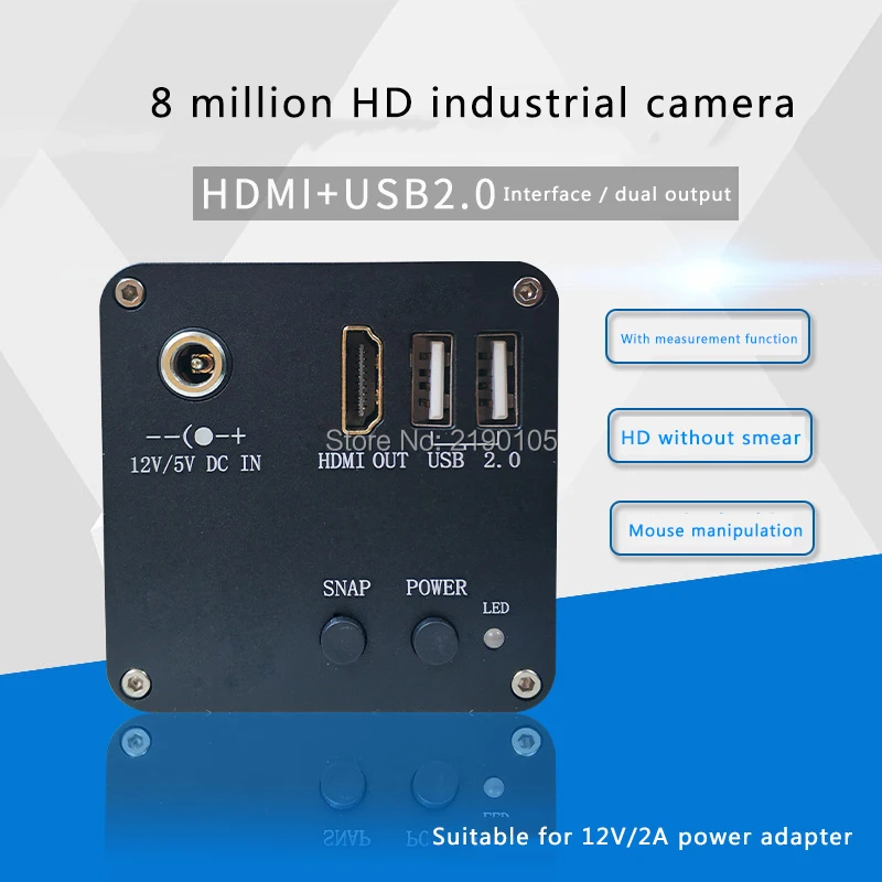 HDMI видео измерительный микроскоп для 8 миллионов HD цифровая промышленная камера CCD Мобильный телефон обслуживание и обнаружение