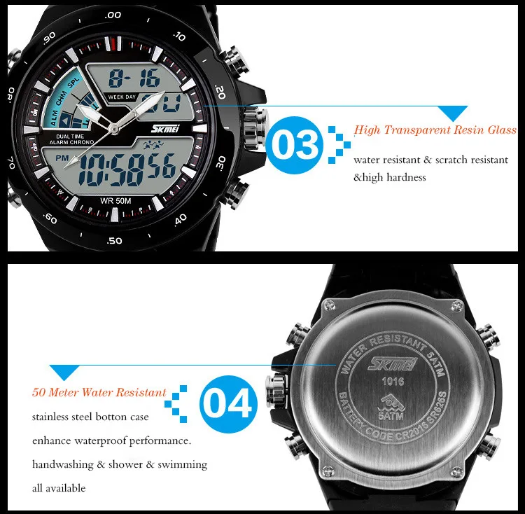 Водонепроницаемые спортивные часы для мужчин Relogio Masculino Лидер продаж мужские силиконовые спортивные часы Reloj S противоударные электронные наручные часы