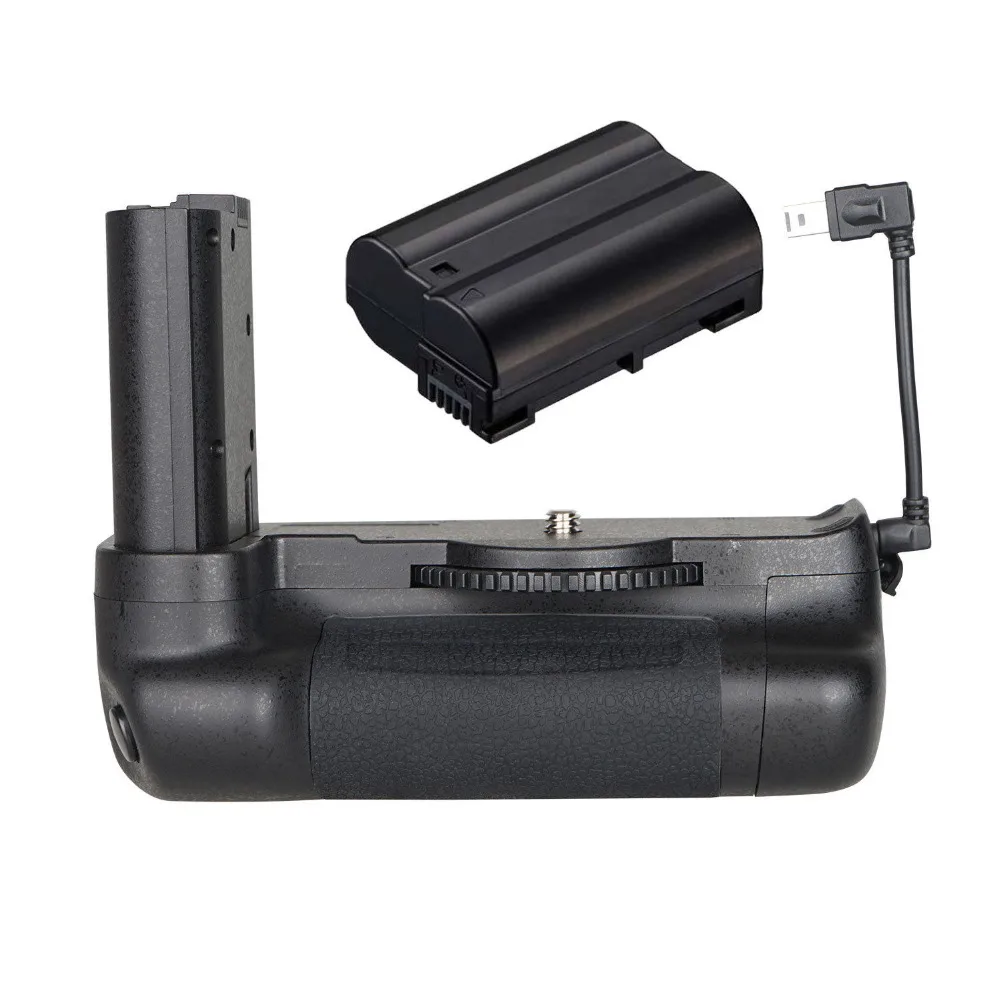 JINTU Топ Мощность Вертикальная Батарейная ручка держатель для Nikon D7500+ декодирование EN-EL15 2200 мАч батарея комплект DSLR камера