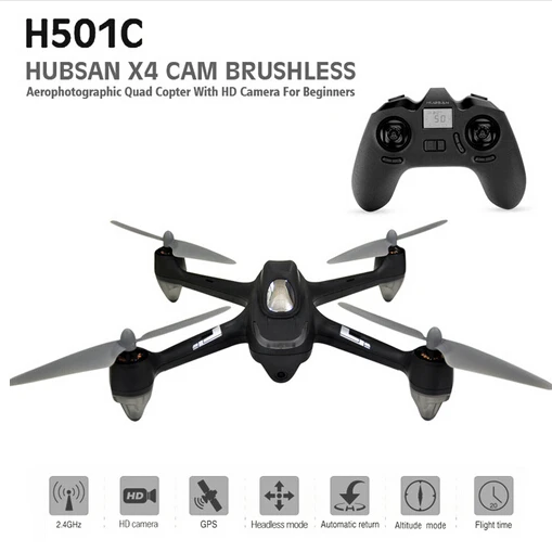  X4 H501C RC Drone Bürstenlosen Motor GPS Höhe Halten Modus RC Quadcopter mit 1080P HD Kamera Schalt