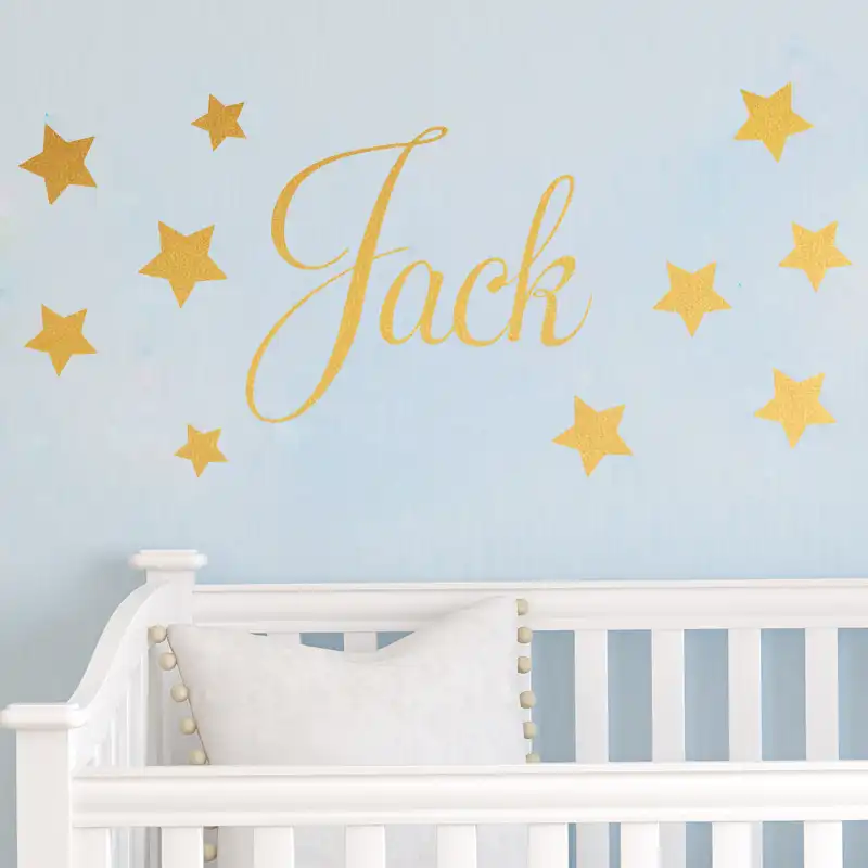 nursery star decals