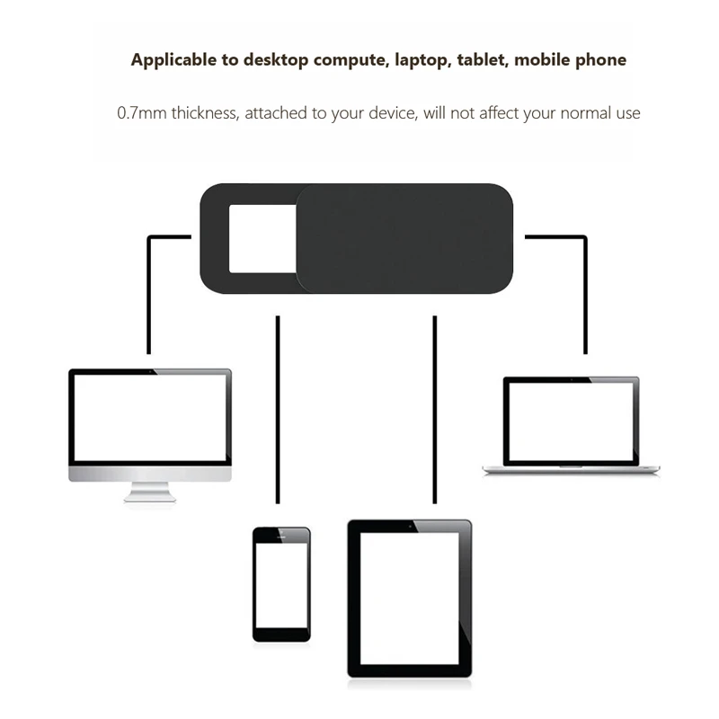 Прямоугольник ноутбук камера для планшета ползунок Чехол для веб-камеры privacy guarder безопасности протектор ультра тонкий мобильный телефон ПК хакер блокатор