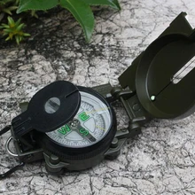 Принадлежности для наружного кемпинга, многофункциональный компас для объектива с картой, функция выбора