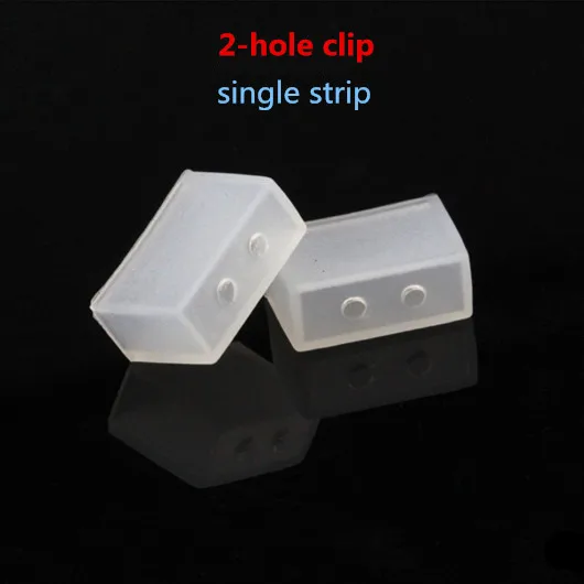 100 шт. силиконовый клип торцевые колпачки для SMD 5050 3528 3014 5630 ws2801 ws2811 ws2812b