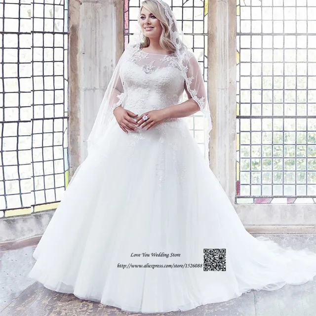 Vestido De Noiva Plus Size Wedding Dress Lace White Gowns Vestido De Noiva Plus Size Wedding Dress Lace White Gowns Online China Princess Bride