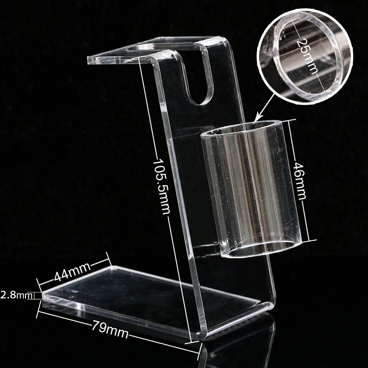 Держатель для тату-машины, прозрачный акриловый держатель для тату-пистолета