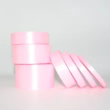 25 ярдов 3 мм-50 мм в ширину розовая сатиновая лента ленты ремесла принадлежности для праздничных событий Свадебная вечеринка украшения полиэстер шелковые ленты