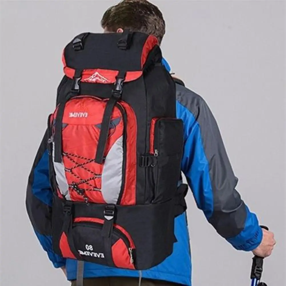 

80L Large Capacity Sport Camping Hiking Waterproof Backpack Rucksack Bag