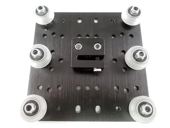 

Funssor 1set* C-Beam Gantry Plate - XLarge set v-wheel +TR8*8 anti backlash nut kit Reprap 3D Printer CNC parts