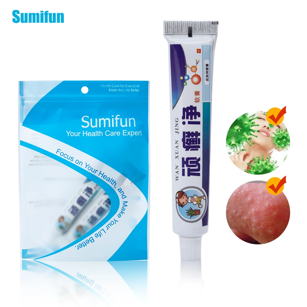 

25g Psoriasis Creams Pain Relief Chinese Herbal Eczema Ointment Pruritus Dermatitis Itching Medical Plaster Skin Care P1021