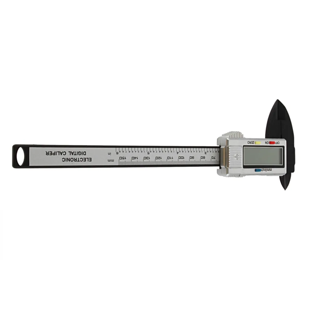 1pcs 6 Inch Carbon Fiber Composite Electronic Digital Vernier Caliper