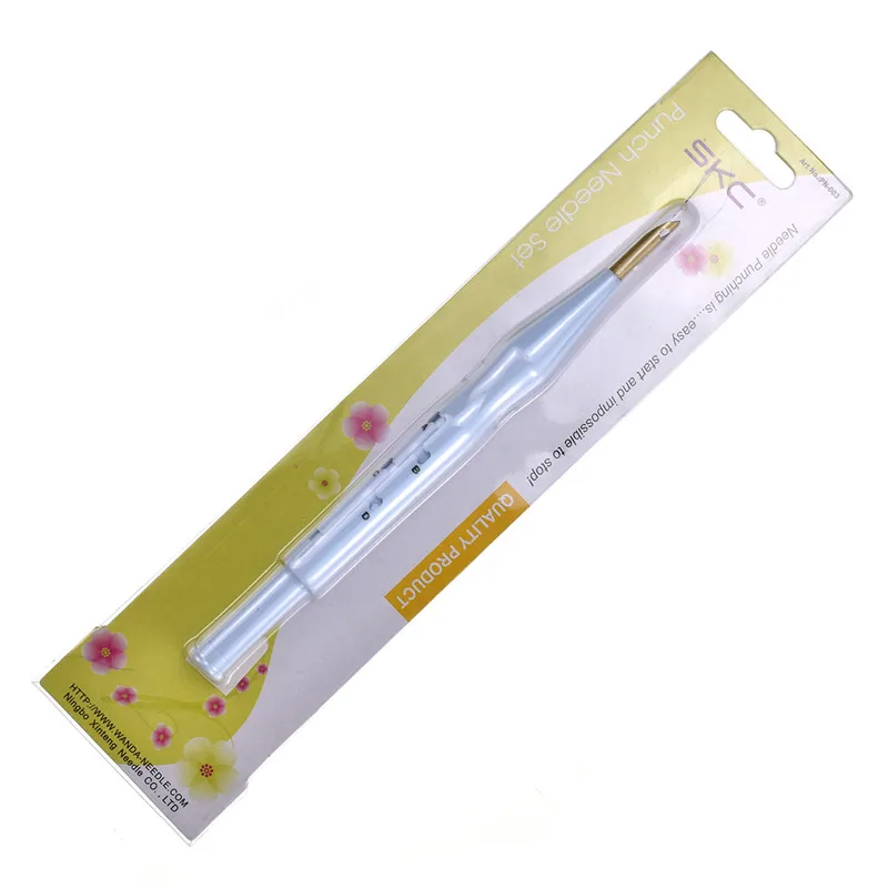 Looen DIY Punch Needle Set Embroidery ABS Plastic Needle Felting Wool Felt Craft  Hand Tools Embroidery Adjustable Punch Needle  (8)