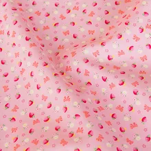 Полметра японская Kokka хлопчатобумажная ткань Лоскутная стеганая ткань для шитья клубника B