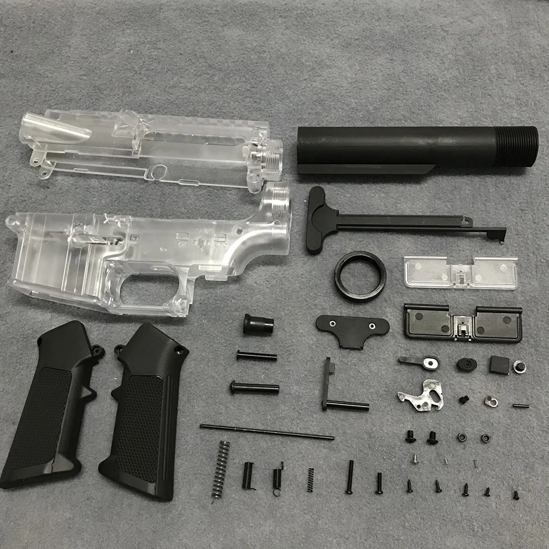 

New Nylon Cartridge Receiver for JM Gen.8 M-4A1 Gearbox - Transparent + Black