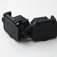 3 шт. Ac 250V 10A 3P Iec320 C14 гнездо входа питания черная W крышка