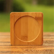 Квадратный стиль бамбуковый коврик, горшок держатель, коврик для чайника, подстаканник, подставки, чайный набор кунг-фу