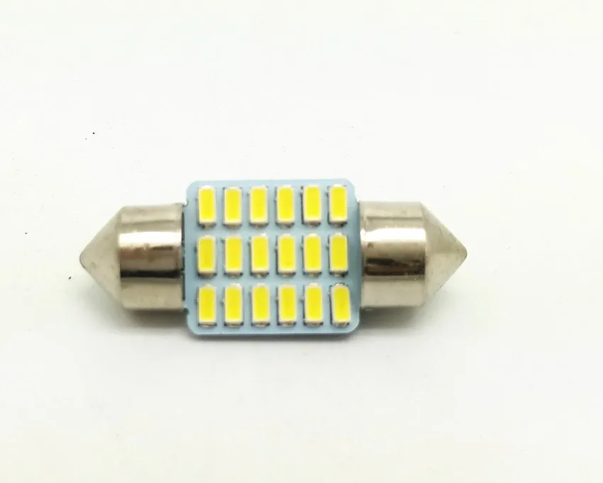 Гирлянда 3014 smd 31 мм 36 мм 39 мм 42 мм C5w внутренний светодиодный светильник-купол для автомобиля 2 шт