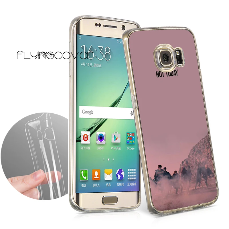 Coque BTS bangtan мальчики Капа Ясно Мягкий ТПУ силиконовый чехол для Samsung Galaxy S9 S8 плюс S6 S7