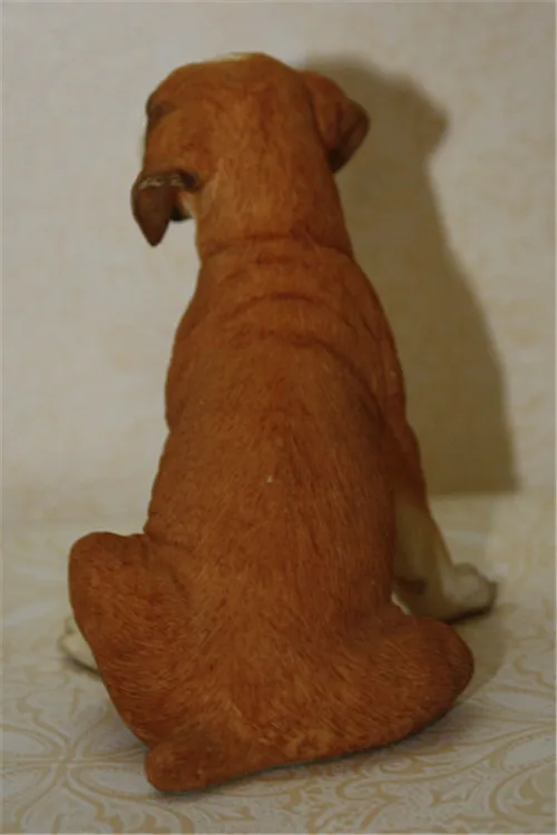 Beagle Dog Resin Toy Figure Lifelike Cute Pet gifts - 5