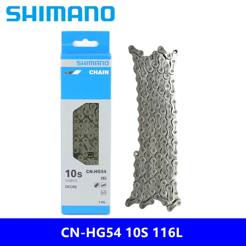 

SHIMANO CN-HG54 116L chain 10S / 30 speed mountain bike bicycle shift chain brand new original authentic free shipping