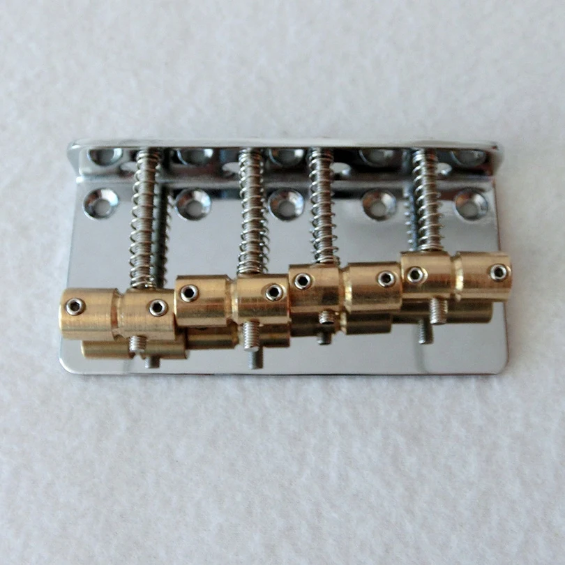 DIY bass parts fixed style vintage bass saddles bass bridge for 4