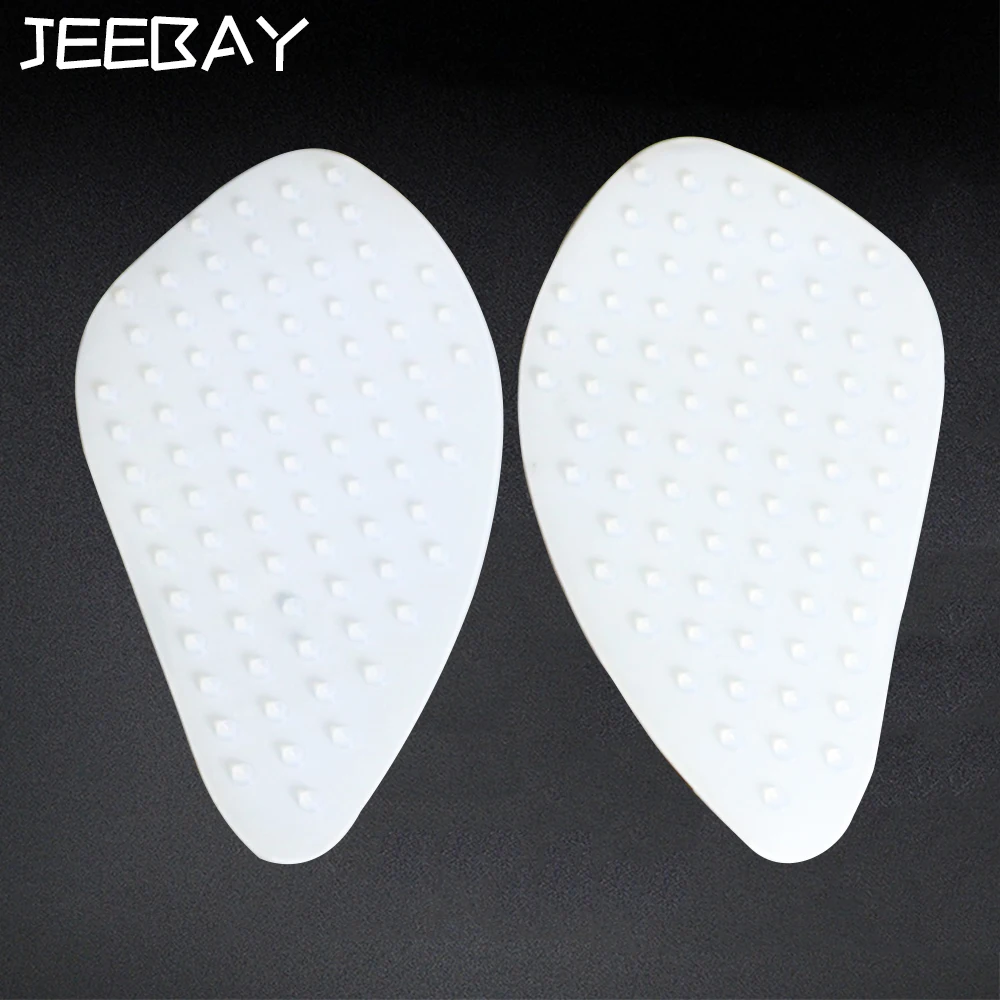 JEEBAY Universal Motorcycle sticker Tank Pad Traction Silica Gel Side Gas Knee Grip Protector Decals motorcycle tank stickers