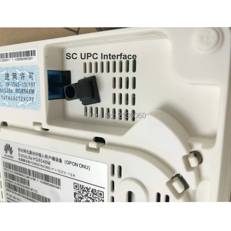 20 шт./лот Лучшая Цена huawei HG8546M GPON ONU ont 1GE + 3FE тел USB 2 Wi Fi модем с английским программным обеспечением Телеком сетевое оборудование