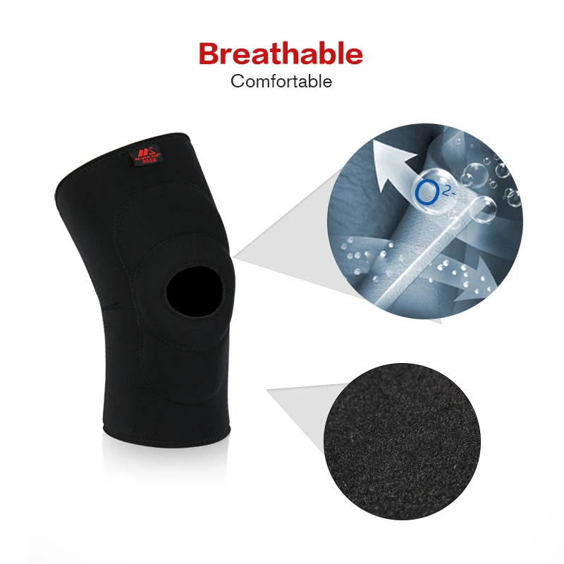 Marktop Sports Knee Pads Breathable Warmth Cycling Knee Support Elastic Professional Protective Neoprene Sports Safety 5101 Marktop Sports Knee Pads Breathable Warmth Cycling Knee Support Elastic Professional Protective Neoprene Sports Safety 5101