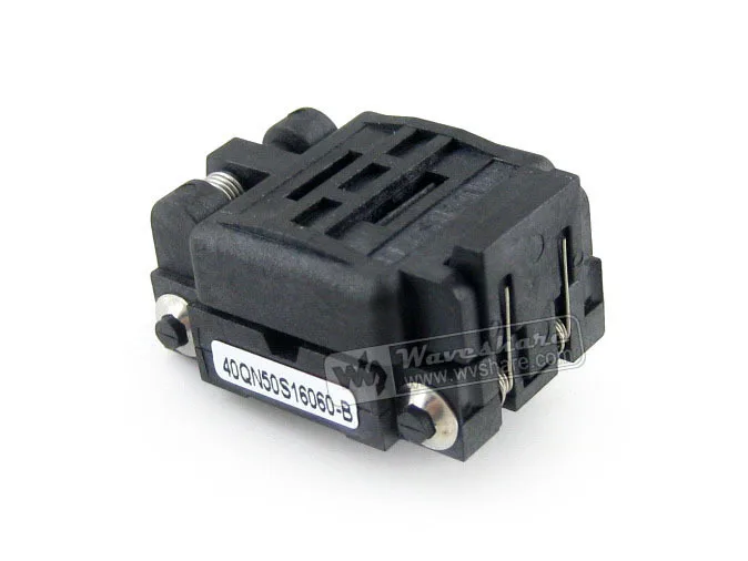 

2018 Time-limited Limited Module 40qn50k16060 40qn50s16060 Plastronics Test Socket 0.5mm Pitch Qfn40 Mlp40 Mlf40 Package