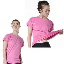 Женские фитнес-рубашки для йоги, одежда, дышащие мужские спортивные футболки, быстросохнущая Спортивная одежда для тренажерного зала, уличные Светоотражающие футболки для бега