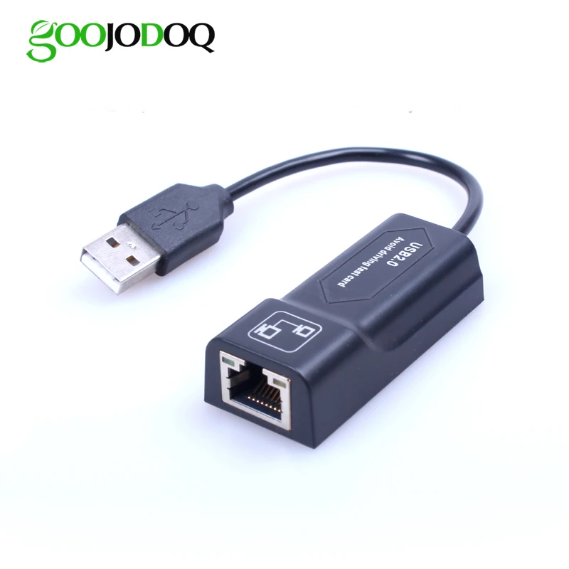 USB Ethernet адаптер сетевой карты USB Lan Мини Сетевой адаптер USB к RJ45 10/100 Мбит/с Lan USB RJ45 карты для Mac портативных ПК