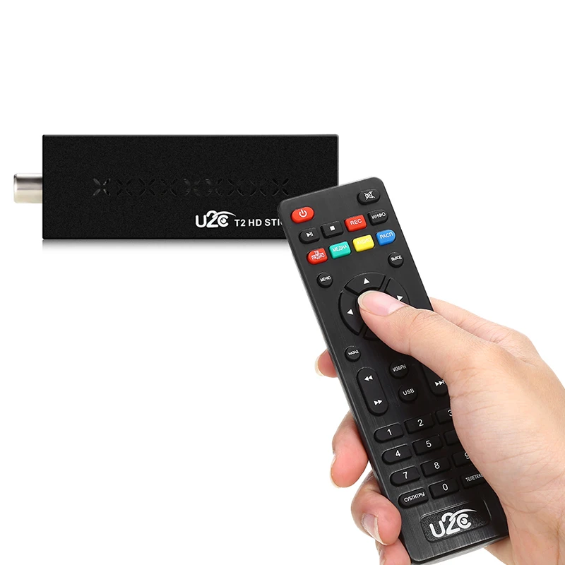

DVBT2 U2C T2 HD 1080P TV Stick Remote Control MSTAR7T01 Dutch English French Italian Russian Spanish TV Receiver DVB-T2 Stick