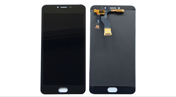 Para Meizu M5 note pantalla LCD táctil digitalizador de cristal parte negra