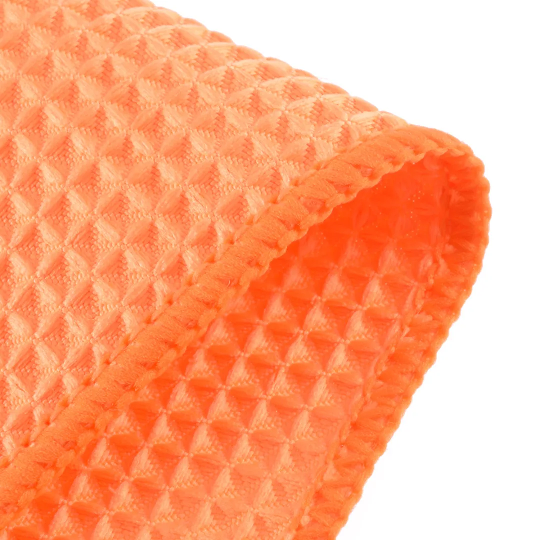 40*40cm Car Wash Towel Microfiber Waffle Pattern Cleaning Towel Soft Car Cleaning Wash Dry Polishing Detail Cloth