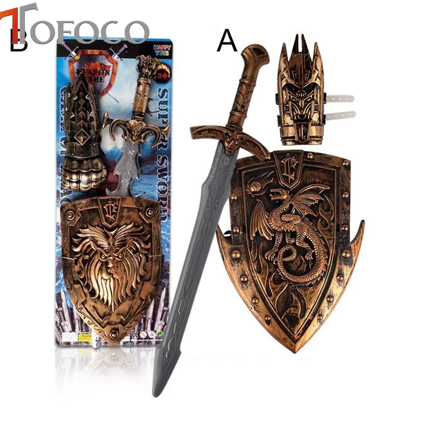 

TOFOCO Funny Car Game Outdoor Light Cosplay Swords Bow and Arrow For Kids Best Gift Sucker Weapon Bow Arrow Toy