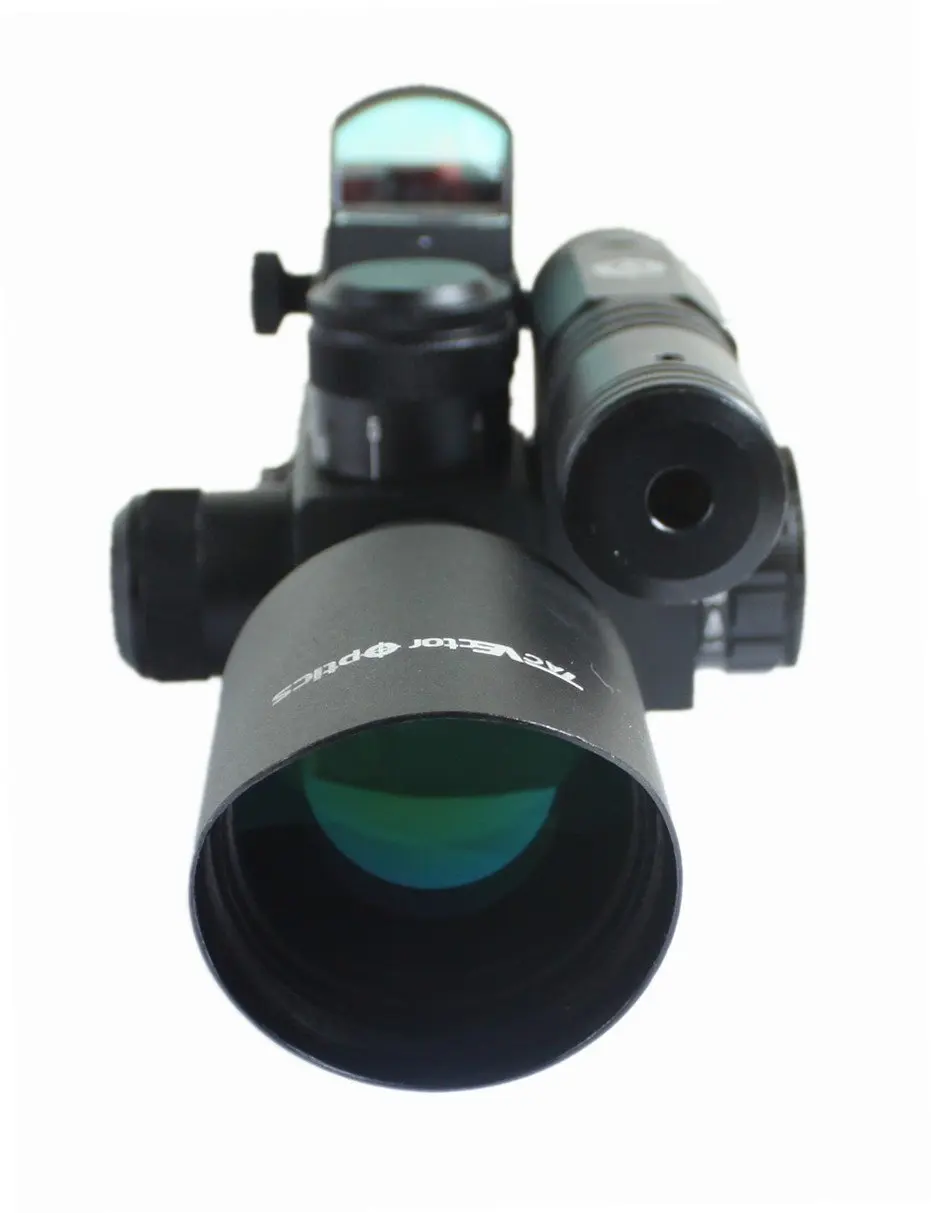 Векторная оптика 2 5 10x40 охотничий зеленый лазерный прицел с красной точкой комбо