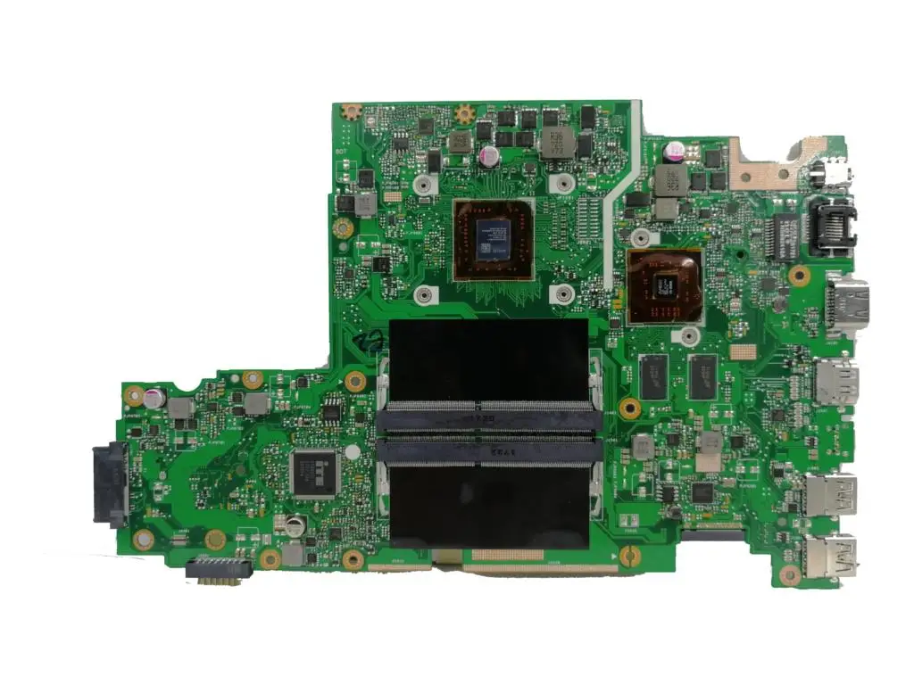 X542BA материнская плата для ноутбука ASUS X542B X542BP A580B K580B материнская плата тест 4 Гб ram E2-9220M cpu