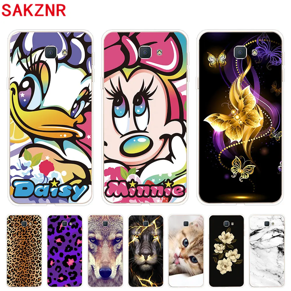 Soft Silicone Case For Samsung Galaxy J7 Prime Cases Transparent Phone Back Cover |