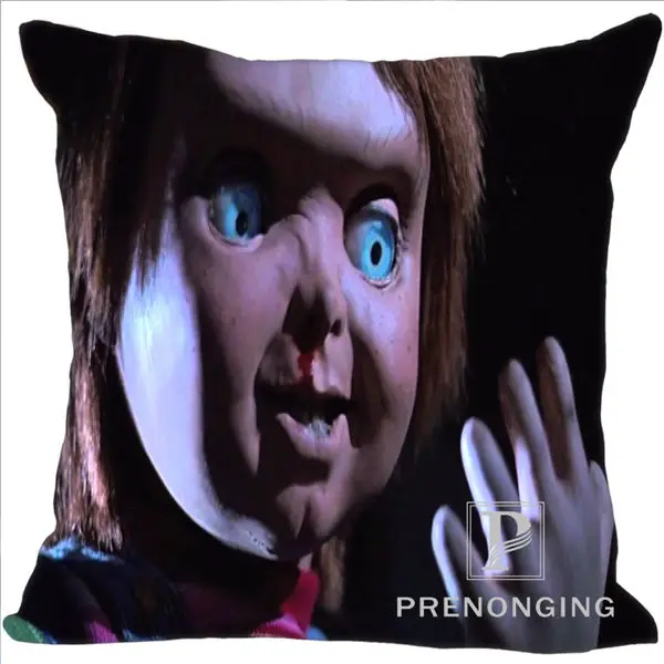 Pillowcases Пользовательские Наволочка Чехол потомство Чаки площадь молния наволочка печати фотографии 20x20 см, 35x35 см(одна сторона) 180117#38 - Цвет: Pillowcases