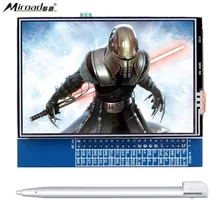 Miarod 3.5 Polegada Tela Sensível Ao Toque TFT Lcd Monitor de HDMI para Raspberry Pi 3 Modelo 2 B B + A + A, Jogo de Arcade do Jogo do filme QC35