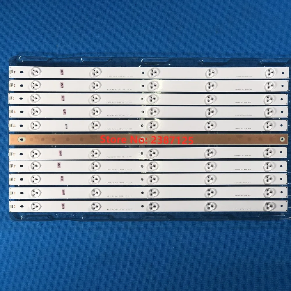 1 комплект = 11 шт. 493 мм светодиодный ная лента 5 s Для Hi sense 50 ''TV E257384 SVH500A24 LED Rev06