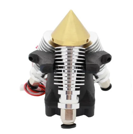 

3D printer parts Extruder Full kit Brass Multi Color Nozzle 3 IN 1 OUT 0.4mm For 1.75mm for Kossel