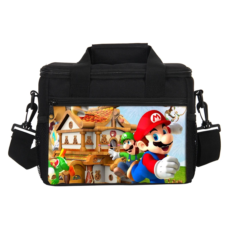 2019 термальные сумки для обеда Super Mario девочек и мальчиков школьный Ланч бокс