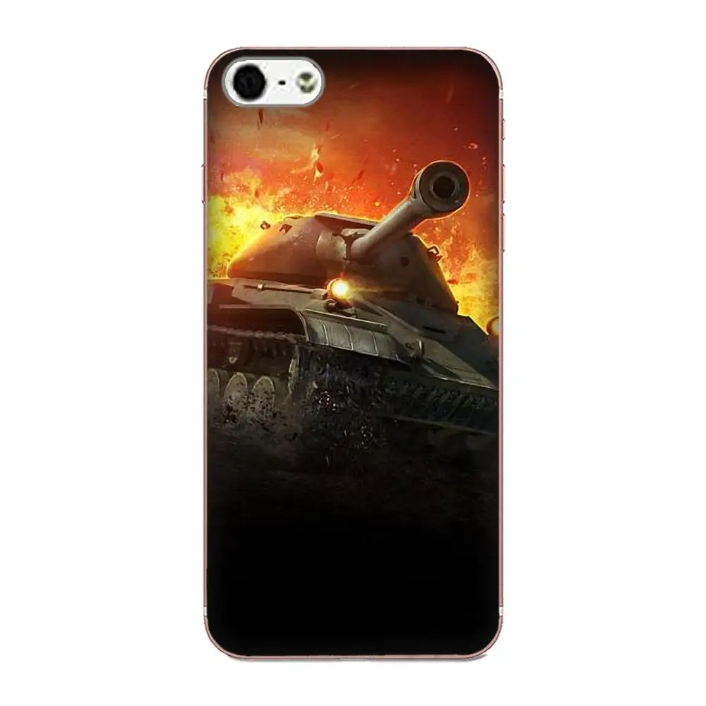 Conqueror World Of Tanks для Apple iPhone 4 4S 5 5C 5S SE 6 6S 7 8 Plus X XS Max XR роскошный высокий протектор на