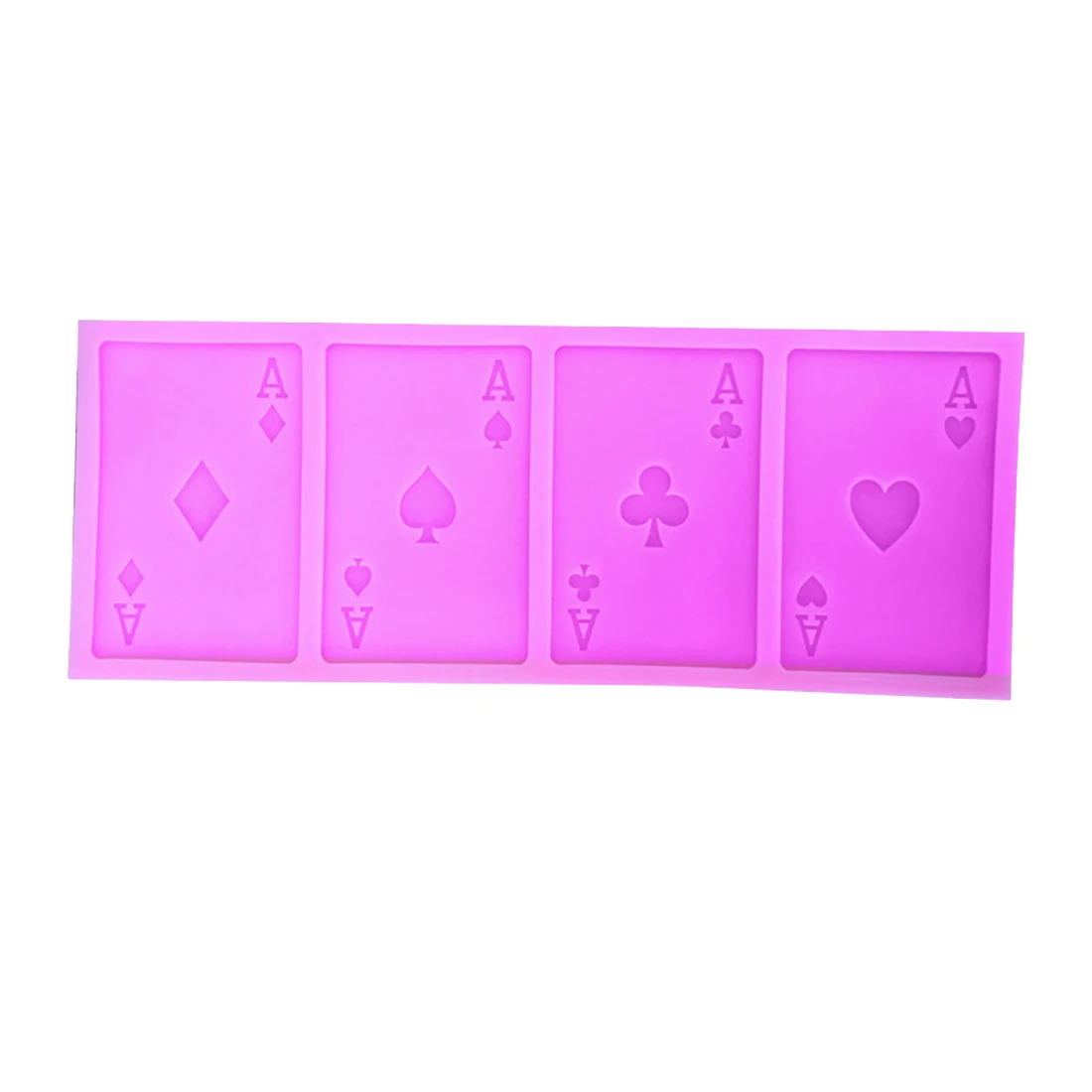 

Kitchen DIY Tool 1PC Poker Cards Shape Silicone Chocolate Mold Cartoon Cake Decorating Tools Soap Mold Cake Stencils Baking Pan