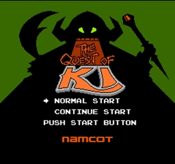 

Quest of Ki Region Free 8 Bit Game Card For 72 Pin Video Game Player