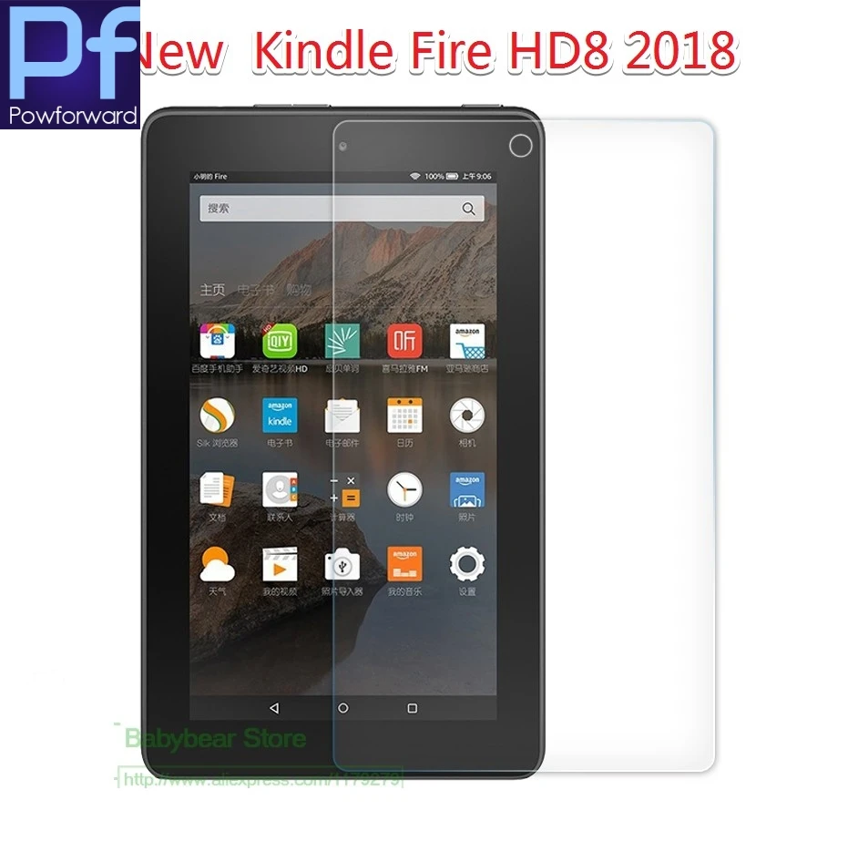 9H Противоударная пленка из закаленного стекла для Amazon New Kindle Fire HD 8 HD8 2018 Tablet Version