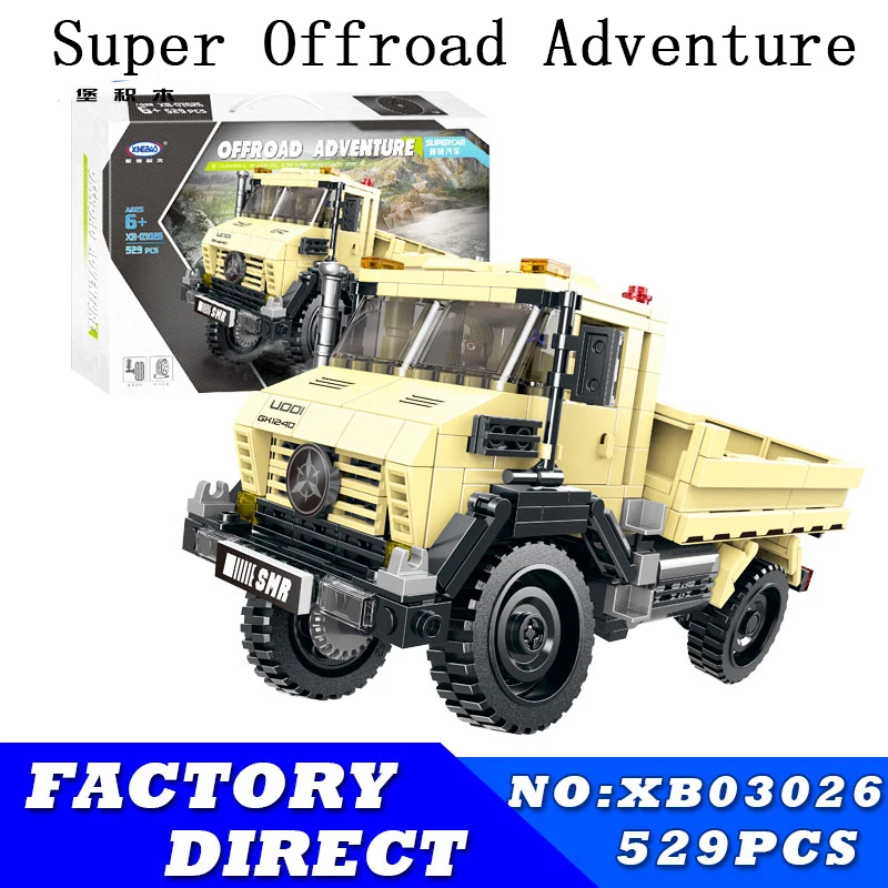 

Legoed technic 03024 03025 03026 03027 LegoINGlys Car TECHNIC Off-Road Adventure Building Blocks DIY MOC Bricks Educational Toys