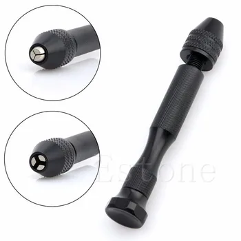

0.3-3.2mm Mini Manual Aluminum Hand Drill Chuck Twsit Micro Drill Bit Tool New